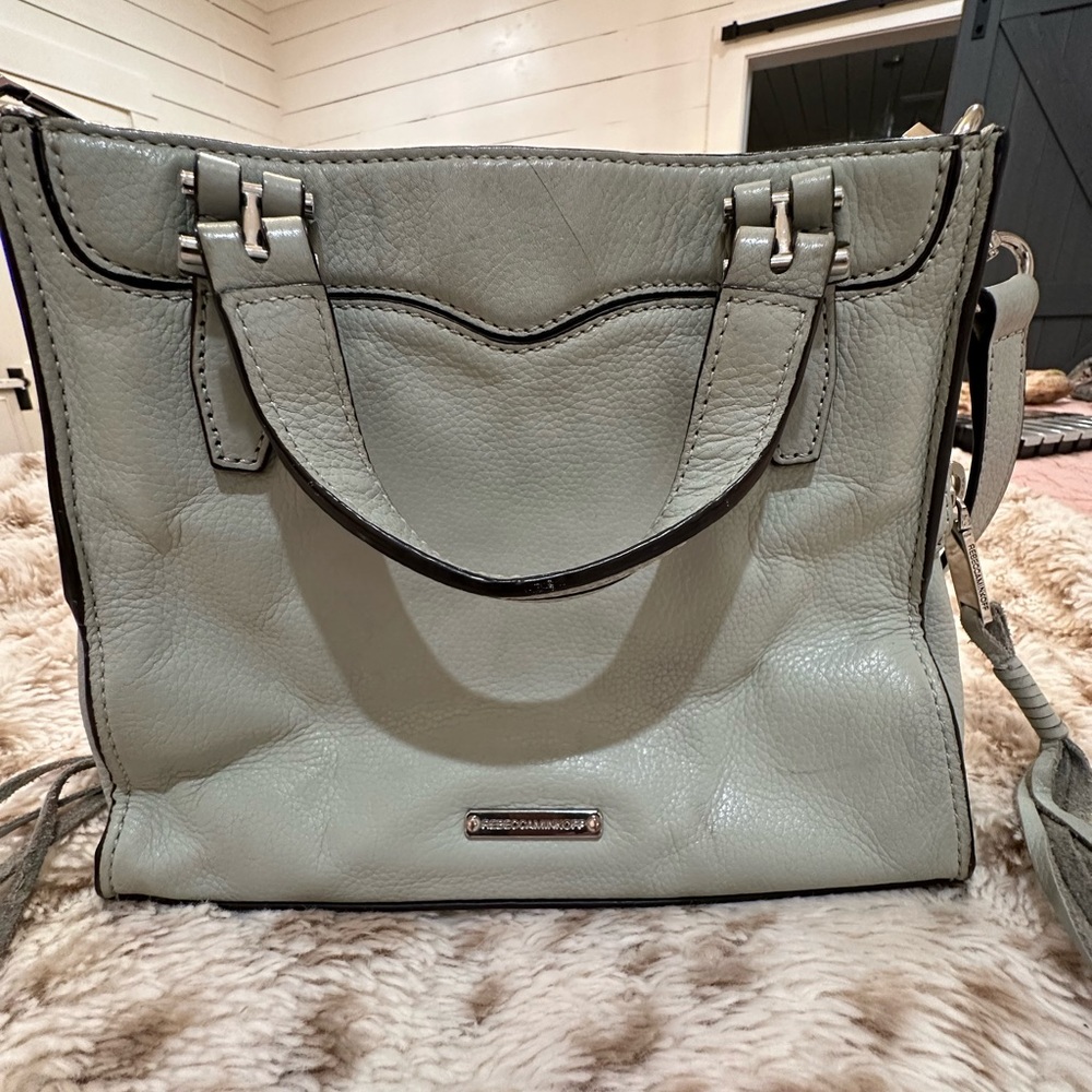 Rebecca Minkoff baby blue crossbody